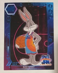 BLUE Bugs Bunny Tiny Tunes 2021 Upper Deck Space Jam Basketball Trading Card №25 - Bild 1 von 2