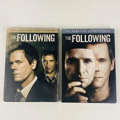 The Following Complete Series Season 1 & 2  Region 1 Kevin Bacon Action - Image 1 of 4