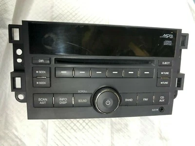 Pontiac G3 2009 receptor AM FM reproductor de CD único MP3 96 989 879 OEM (4) Foto 1 de 4