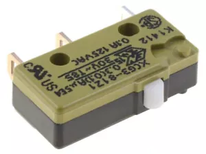 XCG3-81Z1 Microswitch SNAP ACTION; ohne Hebel; SPDT; 0,1A/125VAC; Pos: 2 - Bild 1 von 1