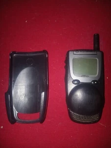vintage Motorola i1000 plus cell phone w/belt holster (untested) - Zdjęcie 1 z 3