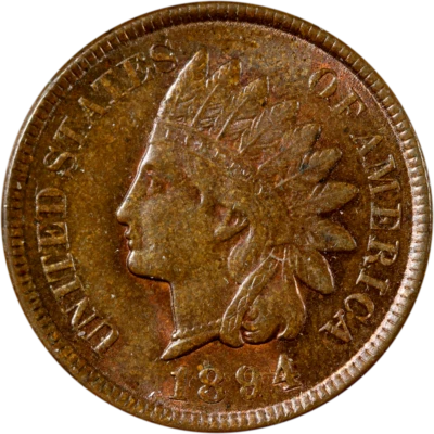 1894 Indian Cent - Choice+ Great Deals From The Executive Coin Company - Image 1 of 2