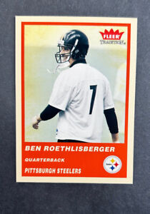 2004 Fleer Tradition Ben Roethlisberger Rookie #333 Pittsburgh Steelers RC