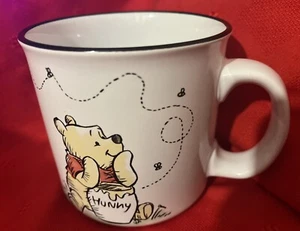 Winnie the Pooh Coffee Mug With Honey Pot and Bees 20 Ounce Disney 4 Inches Tall - Picture 1 of 5