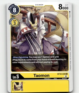 Digimon Taomon Xros Encounter BT10-039 U - Picture 1 of 1