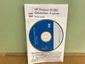 NEW HP PROLIANT DL380 G4 SET UP POSTER - Picture 1 of 1