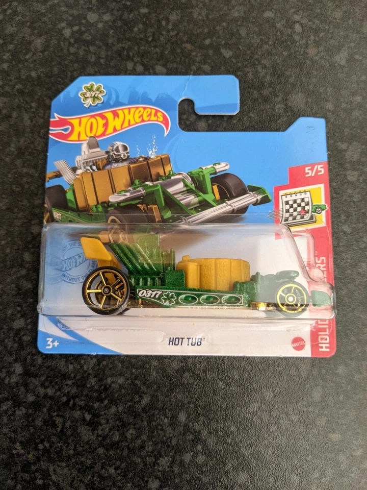 Hot Wheels GRY80	2021	Holiday Races	5/5	St Patrick's Day 	Hot Tub	122/250 - Image 1 of 1