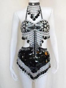 Da NeeNa BS6 Showgirl Salsa Latin Drag Dance Dress XS - XL - Picture 1 of 6