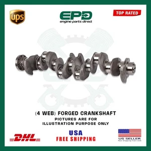 N57 UPGRADED CRANKSHAFT 4 WEB FOR BMW N57D30A 330D 530D 730D X5 X6 3.0 DIESEL - Picture 1 of 2