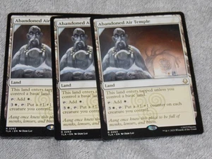 MTG Abandoned Air Temple x3 Rare Avatar: The Last Airbender NM Low S&H - Picture 1 of 1