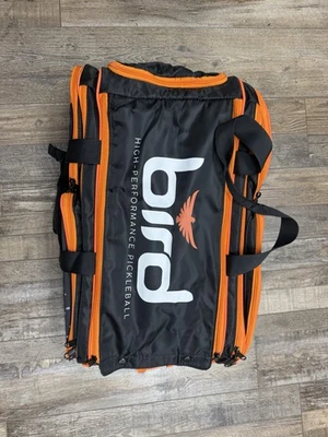 Bird High Performance Pickleball Bag Orange Convertible Backpack New Top Line! - Image 1 of 4