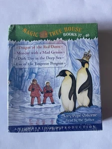 Magic Tree House Books 37-40 by Mary Pope Osborne Audiobook 4 CD Set BRAND NEW! - Imagen 1 de 3