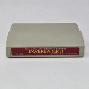 Jawbreaker II 2 (Texas Instruments TI-99/4A) PULITO E TESTATO - Foto 1 di 2