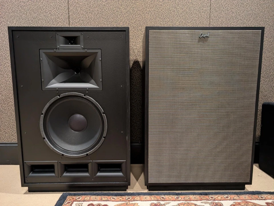 Klipsch Cornwall IV Heritage Speakers (Black Ash) – Open Box Excellent Condition - Image 1 of 4