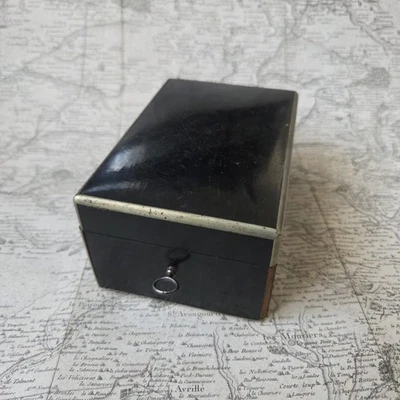 COFFRET Signé Smal Dujat Palais Royal Paris en Bois Napoléon III Milieu XIXè  - Photo 1/4