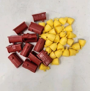 Monopoly SpongeBob SquarePants  Replacement Game Pieces Hotels Houses Pineapple  - Picture 1 of 2