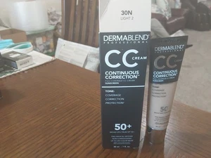 Dermablend Continuous Correction CC Cream SPF 50+ Light 2/30N Foundation NIB - Picture 1 of 1
