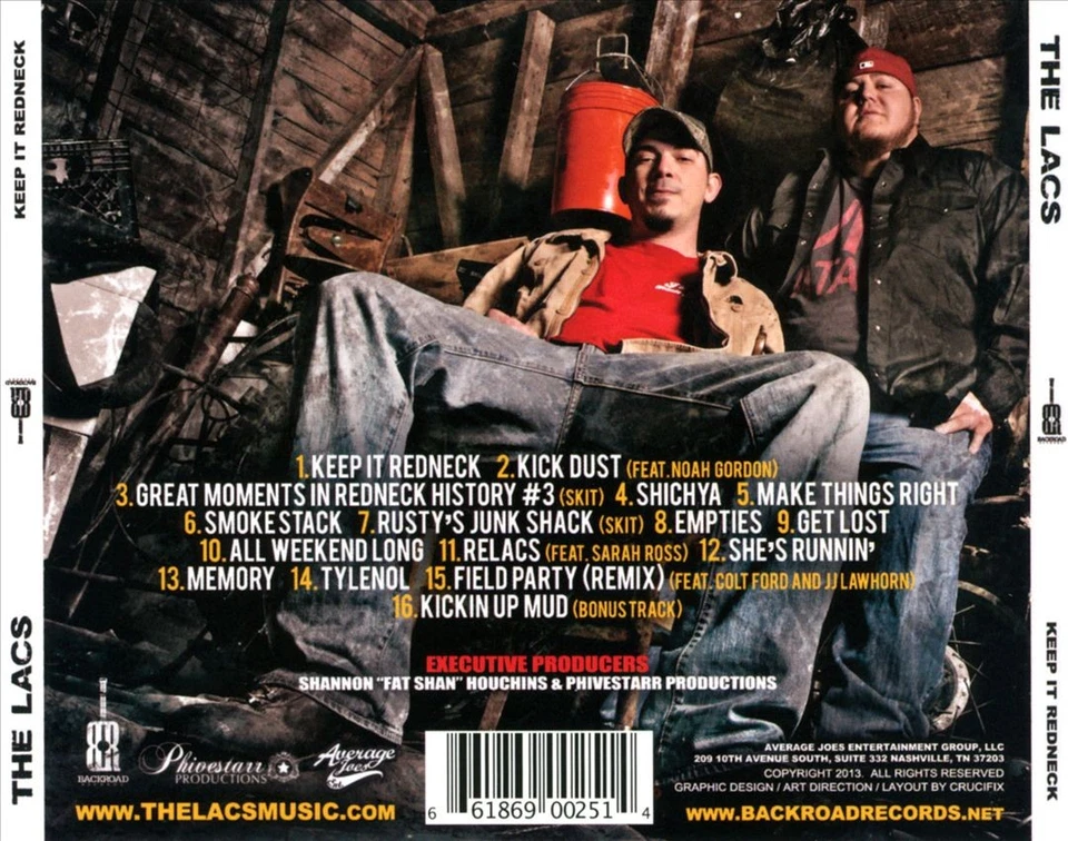 THE LACS - KEEP IT REDNECK NEW CD - Image 1 of 1