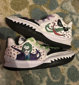 Size 10 Nike Kyrie 7 “Joker” Customs - 100% Authentic - Picture 1 of 8