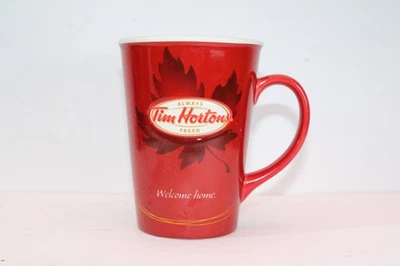 Always Time Hortons Fresh Welcome Home Red 12 oz. Ltd. Ed. Canada Leaf Mug - Image 1 of 4