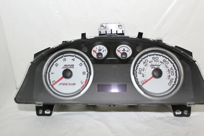 Medidores de painel de instrumentos velocímetro 2010 2011 Ford Focus 51.393 milhas - Imagem 1 de 4