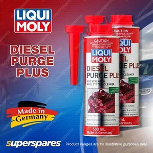 2 x Liqui Moly Diesel Purge Plus Fuel Diesel System Cleaner 500ml - Picture 1 of 2