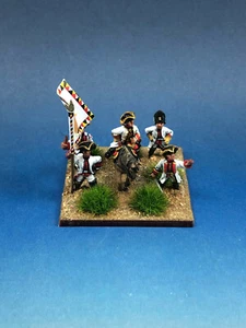 15 mm YM Guerra de los Siete Años pintado Generalstab und Adjutantur austríaco AB9 - Imagen 1 de 6