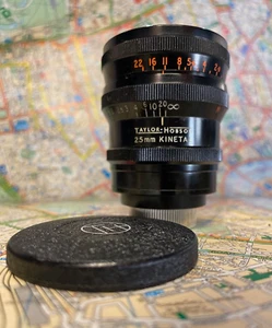 Lente de cine Cooke Kinetal T2 25 mm en muy buen estado, reparada profesionalmente - Imagen 1 de 14