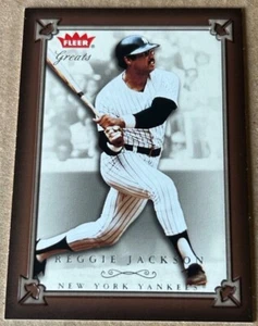 REGGIE JACKSON 2004 FLEER GREATS Card #21 NM-MT Condition - Picture 1 of 2