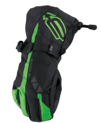 ARCTIVA PIVOT SNOWMOBILE GLOVES WINDPROOF WATERPROOF INSULATED MEN'S GREEN LARGE - Imagem 1 de 2