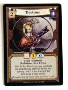 Boshanai L5R Leyenda de los Cinco Anillos CCG Camino de Esperanza POH - Imagen 1 de 1