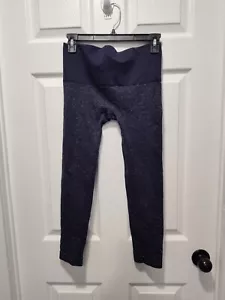 Zenergy Chico's NWT Blue Sparkle So Slimming Seamless Leggings Size 1 8/10 $84.5 - Picture 1 of 5