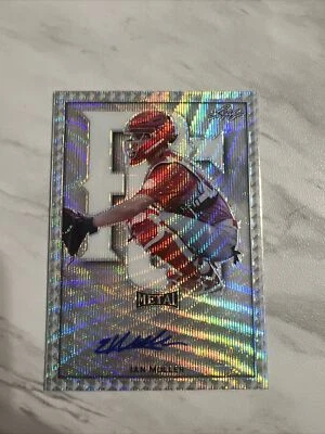 Ian Moller 2020 Leaf Perfect Game Metal Auto Wave  BA-IM1 #’d /10 - Image 1 of 2