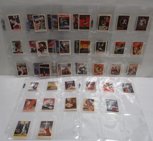Partial Set of 49 WWII World War II Ever Ready Label Cinderella Poster Stamps - Picture 1 of 13