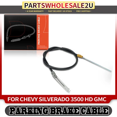 1x Rear LH Parking Brake Cable for Chevy Silverado 3500 HD GMC Sierra 3500 HD - Image 1 of 4