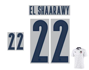 Kit Personalizzazione TUTTI 2020 Maglia ITALIA Puma INSIGNE EL SHAARAWY Italy - Foto 1 di 2