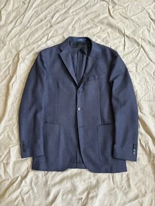 Polo Ralph Lauren Mens Gray Wool Sport Coat Casual Blazer Jacket Size M - Picture 1 of 7