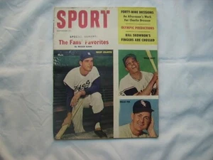 Sport Magazine September 1960 Willie Mays - Picture 1 of 3