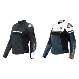 Dainese Damen Motorradjacke Rapida Lady - Motorrad Lederjacke mit Protektoren - Picture 1 of 22