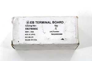 Genuine OEM GE EB Terminal Board EB27B06SC #18-10AWG 600v 30A - Picture 1 of 1