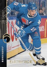 1994-95 Upper Deck Hockey Electric Ice Joe Sakic #404 Quebec Nordiques