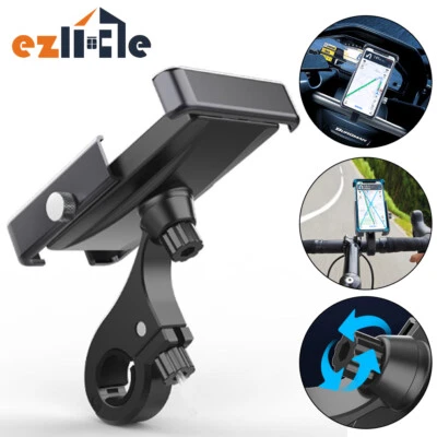 Motorcycle Bike Phone Holder Bicycle For Mobile Phone GPS Stand Handlebar Mount - image 1 of 4