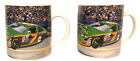 Cup Mug Coffee Tea Set of 2 Large 2012 Danica Patrick #7 NASCAR Racing 28 oz.