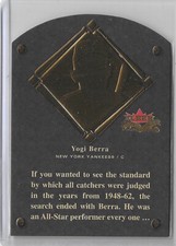 2002 Fleer Fall Classic Yogi Berra Card #13 of 30 #/1972