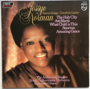 JESSYE NORMAN Sacred Songs 1981 PHILIPS DIGITAL EX/EX - Picture 1 of 1