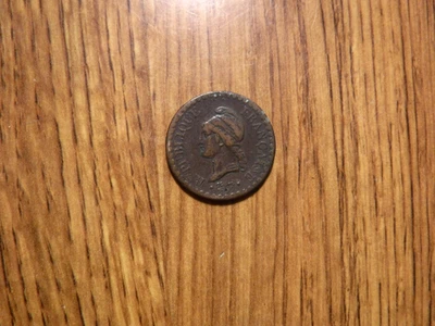 MOEDA FRANÇA 1 CENTAVO 1848 A (680) - Imagem 1 de 2