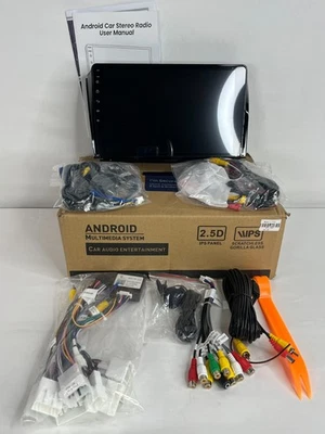 T10 Black Android 2.5" IPS Panel Car Audio Entertainment Multimedia System - Image 1 of 4