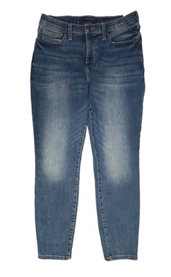 Lucky Brand Ava Mid Rise Skinny Jeans Womens 8/29A Ankle Blue Stretch - Image 1 of 4