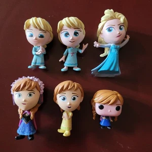 Lot 6 Funko Pop Mystery Minis Disney’s Frozen 2.5-1.5” Young Elsa Anna Figures - Picture 1 of 15