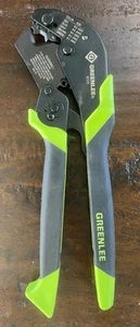 Greenlee K111 10" 8-1 AWG Crimping Tool for Crimping Small Lugs and Splices - Picture 1 of 10